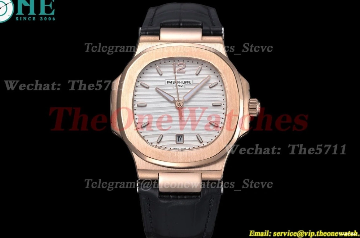 40mm White Dial GDF LE 5711 MY8215 RG Nautilus 0307